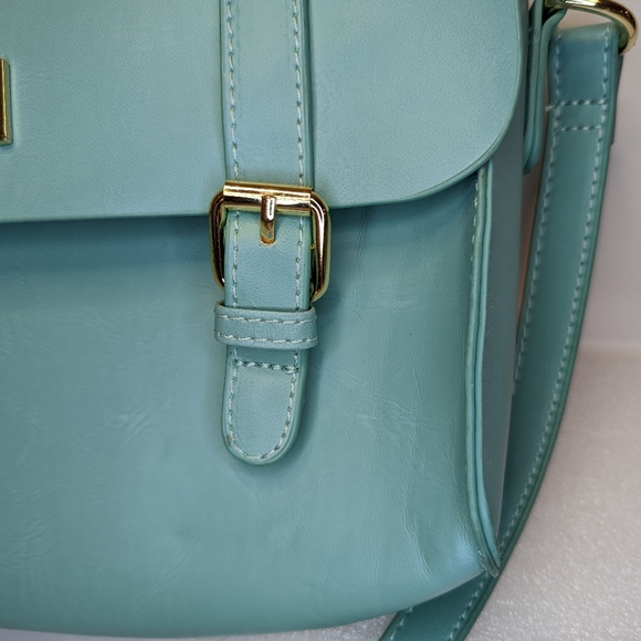 Cute Teal Shoulder Bag by Typo - Picture 13 of 13